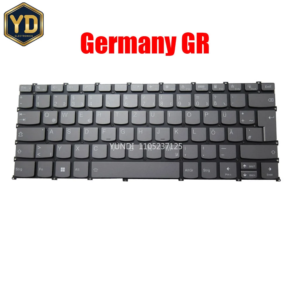 YD English US UK JP FR GR Keyboard For Lenovo For ThinkBook 14p G2 ACH G3 ARH For ThinkBook 14s G2 ITL Yoga G2 IAP G3 IRU Yoga I - view 4