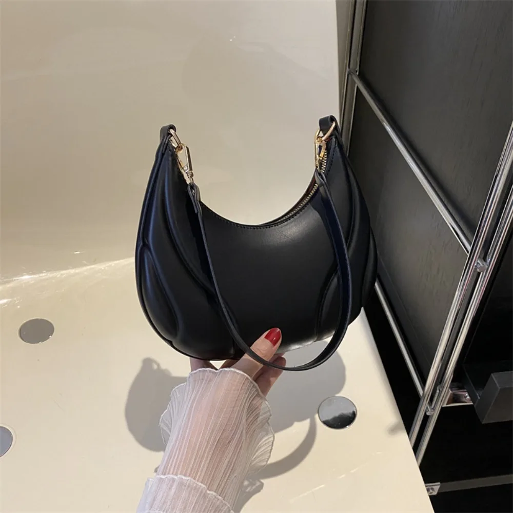 

Большая вместительная сумка-хобо из искусственной кожи, универсальная простая сумка в корейском стиле, сумка для хранения, сумка для телефона, квадратная сумка-тоут