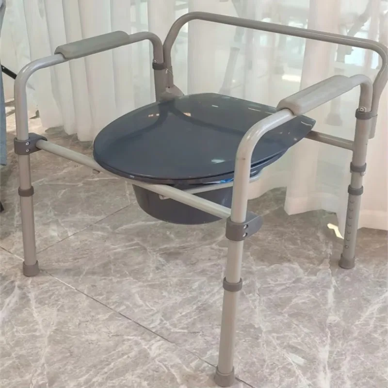 

Modern Design Toilet Safety Rails Frame with Handles Stand Alone Bathroom Assistance Grab Bars for Elderly Seniors Handicap