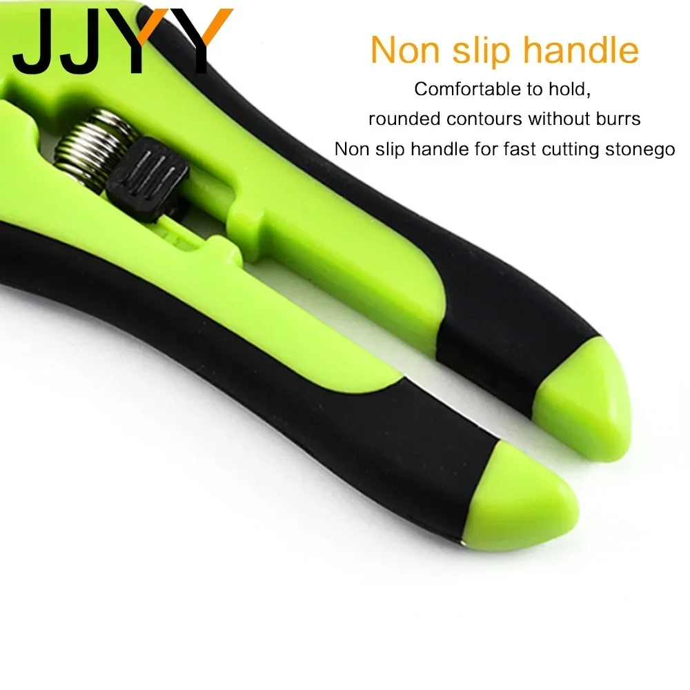 مقصات تشذيب محمولة من الفولاذ المقاوم للصدأ مقص قطف الفاكهة للنباتات المنزلية بوعاء والبستنة الصغيرة