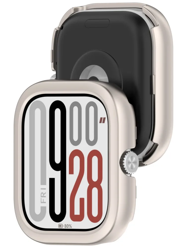 Coque PC pour Xiaomi Redmi Watch 5, accessoires, cadre de pare-chocs rigide creux, protecteur de protection pour Redmi Watch 4, couverture