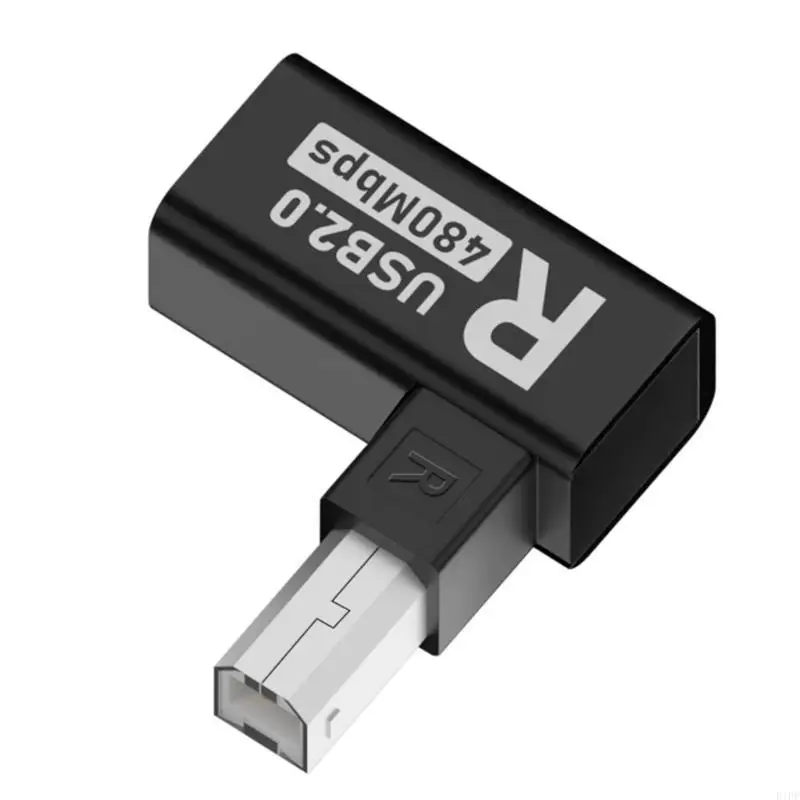 E1PF Reliability USB 2.0 Type B Extension Male to Female Adapter for Hard Disk Use