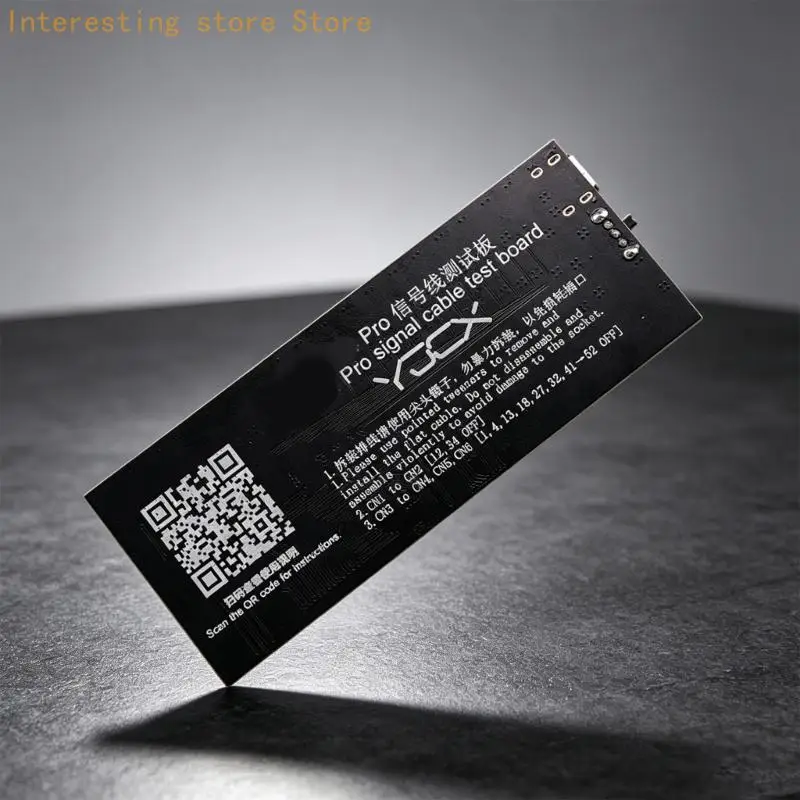 Line Inspection Tool With Lights, Circuit Layout, and Power Input for Repair Cable Review Tasks and Service Handling 55KC