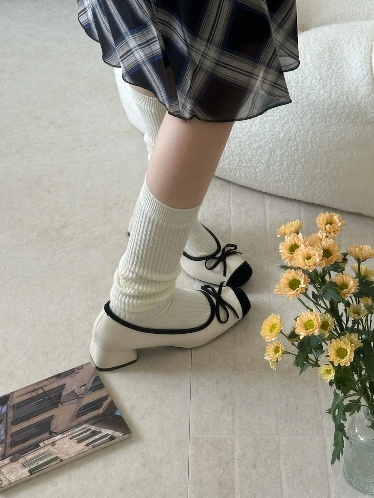 

Gogoba Thi Heel Mary Jane Ballet oes Женские весенне-летние универсальные слипоны в стиле ретро, маленькие одинарные повседневные ...