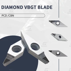 VBGT110308 PCD VCGT160412 CBN Turning Cutter Insert VCMT080204 CNC Lathe Tool Boring Blades CNC Rhomb Internal Hole Turning Tool