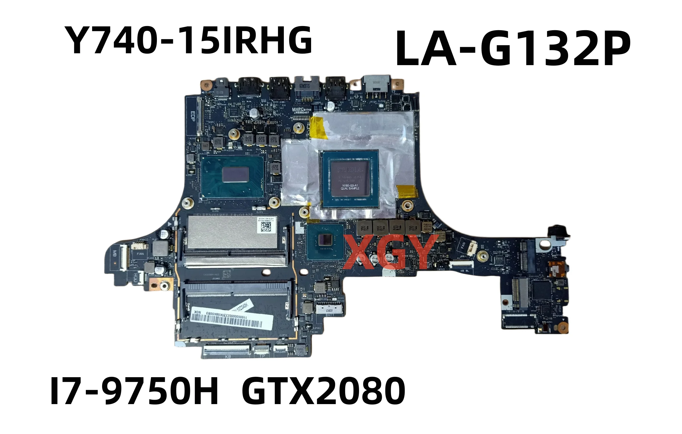 LA-G132P For Lenovo Legion Y740-15IRHg Laptop Motherboard with I7-9750H CPU GTX2080 8GB 100% Testing Perfect