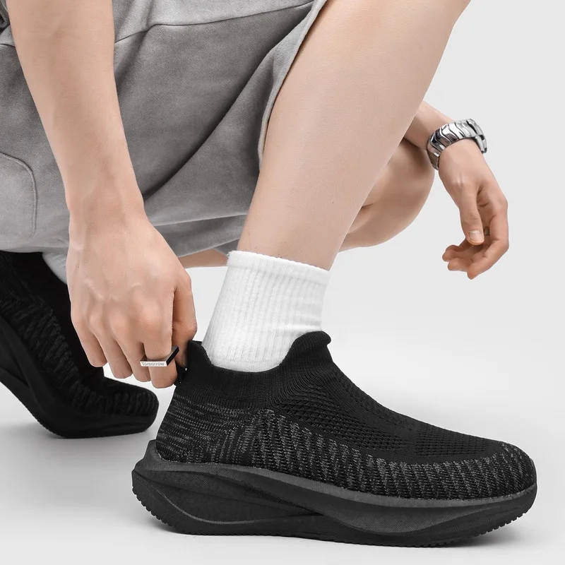 

Running Mesh Shoes Fashion Casual Sneakers Outdoor Breathable Athletic Gym Men Tennis Footwear Lightweight Zapatillas De Hombre