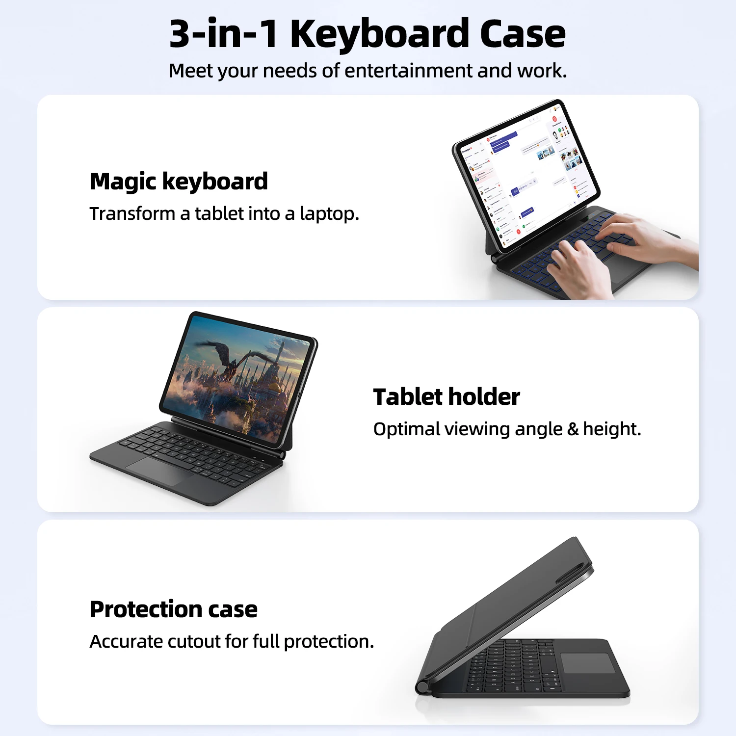 Рисунок 4 - Чехол GOOJODOQ Magic Keyboard для