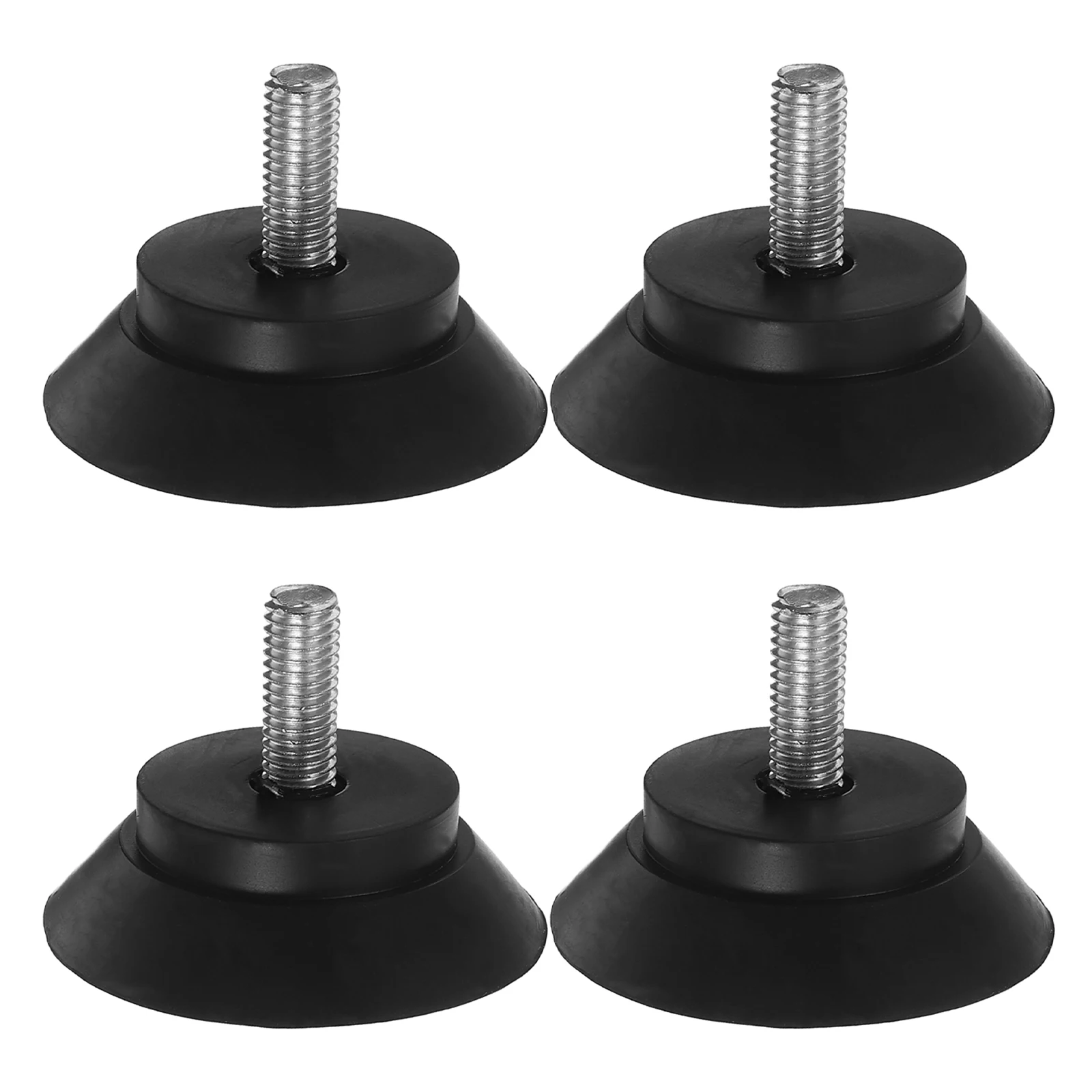

4 Pcs Fitness Equipment Foot Pads Treadmill Shock Spikes Noise Cancelling Mat Vibration Damping Anti Slip Stabilizer Leveling