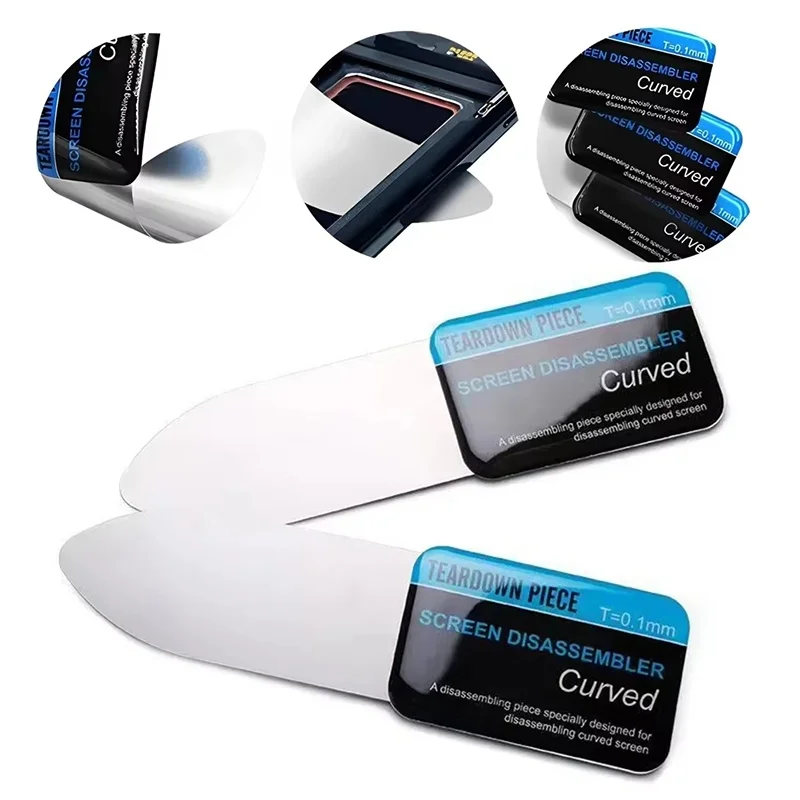 1-5 Pcs Mobile Phone Curved LCD Screen Spudger Opening Pry Card Tools For Cell Phone Tablet Repair Ultra Thin Repair Pry DIY Fix