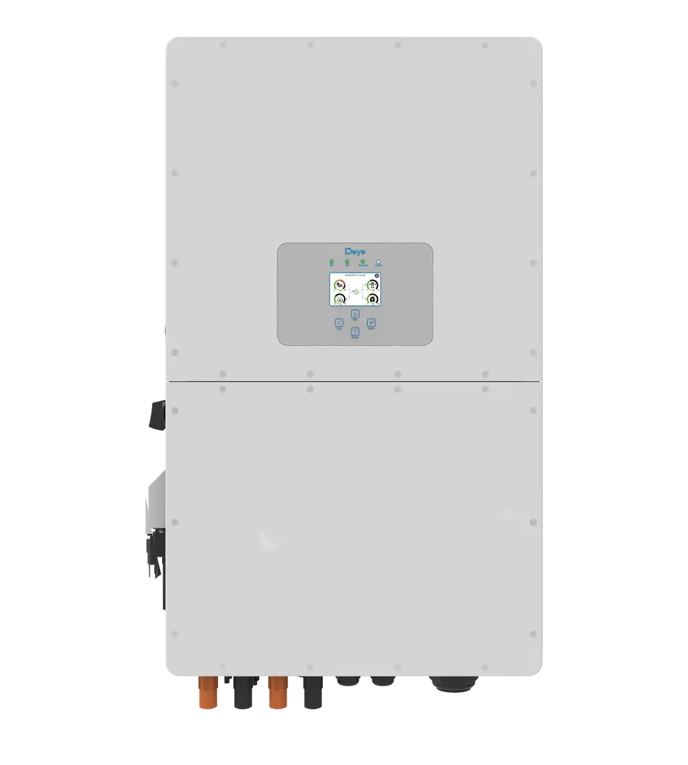 NINGBO DEYE SUN-40K-SG01HP3 -EU-BM4 high voltage three phase hybrid inverter 100% unbalanced output for each phase can parallell