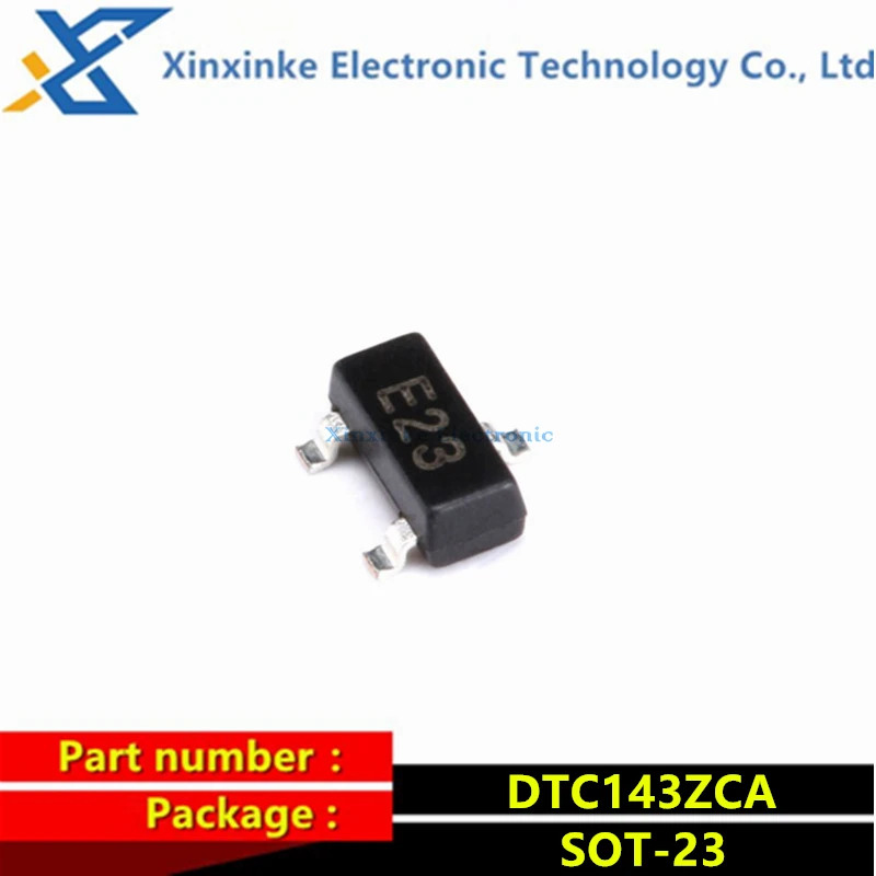 20PCS DTC143ZCA E23 SOT-23 SMD NPN Transistor