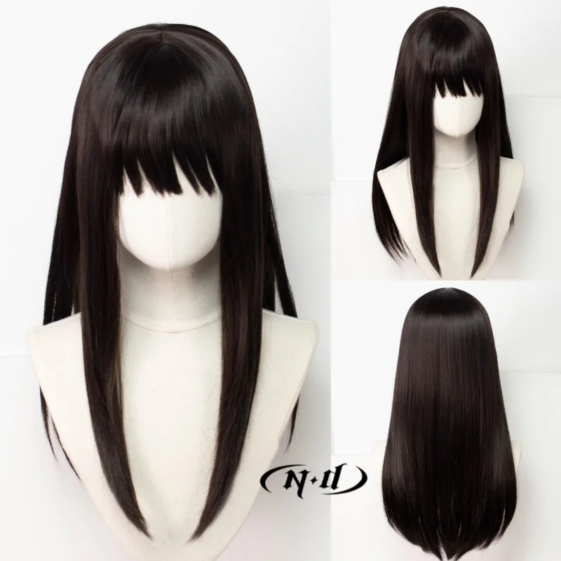 

ND Takina Inoue, парики для косплея Lycoris Recoil, аниме, парики для косплея, парик для Comic Con Coser, костюм для вечеринки, термостойкий