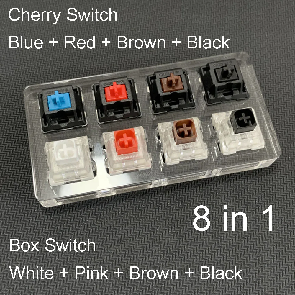 Switch Tester For Cherry MX Cross Mechanical Keyboard Gaming Keycaps Cherry Switch Tester With Acrylic Board