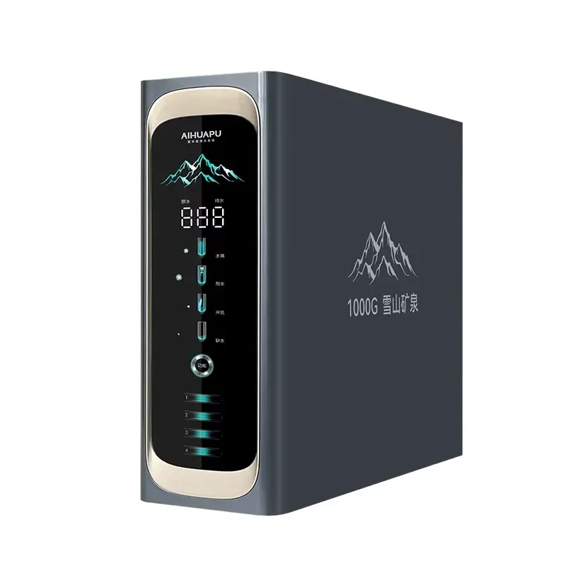 Under Sink RO Mineral Water Purifier 5-Stage Filtration TDS Display Filter Reminder Compact Tankless Household