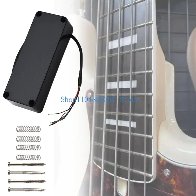 652F Instrument Transducer for Stringed Bass and Ukuleles Environmentally Friendly Materials Improved Wear Resistance