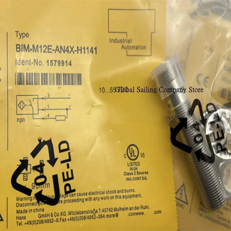 3 قطعة جديد القرب التبديل BiM-M12E-AN4X-H1141 BiM-M12E-AP4X-H1141 #2