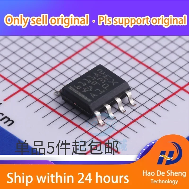 

10 шт./лот TPA6111A2DR TPA6111A2 6111A2 SOP-8 Аудиоусилитель мощности класса AB, новый, оригинальный, в наличии