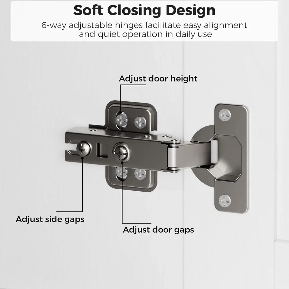30インチのバスルームキャビネット、シンクとソフトクローズドア、小さなバスルーム用の収納引き出し付き、アンダーマウントセラミックシンク、簡単な組み立て