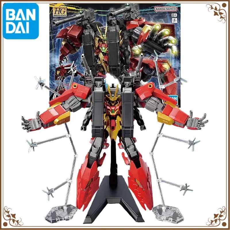 

BANDAI ОРИГИНАЛЬНЫЙ GUNDAM HG SERIES TYPHOEUS GUNDAM CHIMERA АНИМЕЙСКИЙ АКЦИОННЫЙ В СБОРЕ МОДЕЛЬ ИГРУШКИ КОЛЛЕКЦИНСКАЯ МОДЕЛЬ ОРНАМЕНТЫ