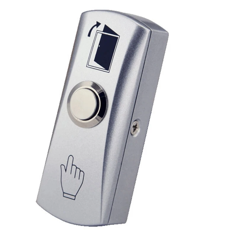 

1 шт. кнопочный переключатель для электрической двери без действия, мгновенный винтовой монтаж