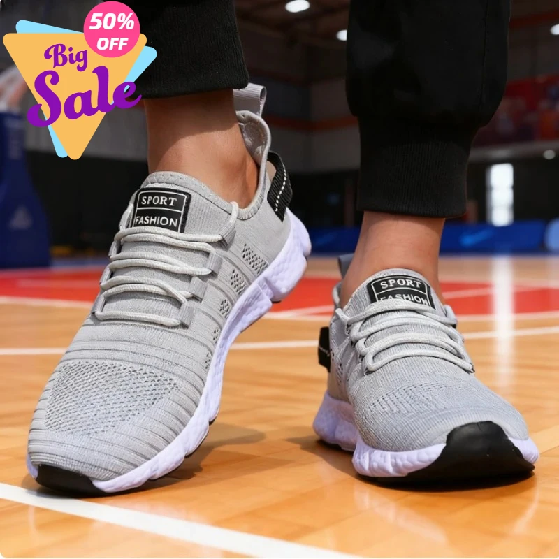 

Soft Soled Running Shoes Men Quick-Drying Breathable EVA Versatile Outdoor Sneakers Fashion Comfortable Lightweight Tennis Shoes