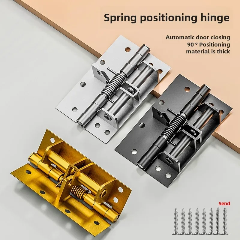 

Многофункциональный дверной доводчик, петля автоматического закрытия, 4-дюймовое буферное устройство, пружинная невидимая петля, прямоугольное позиционирование.