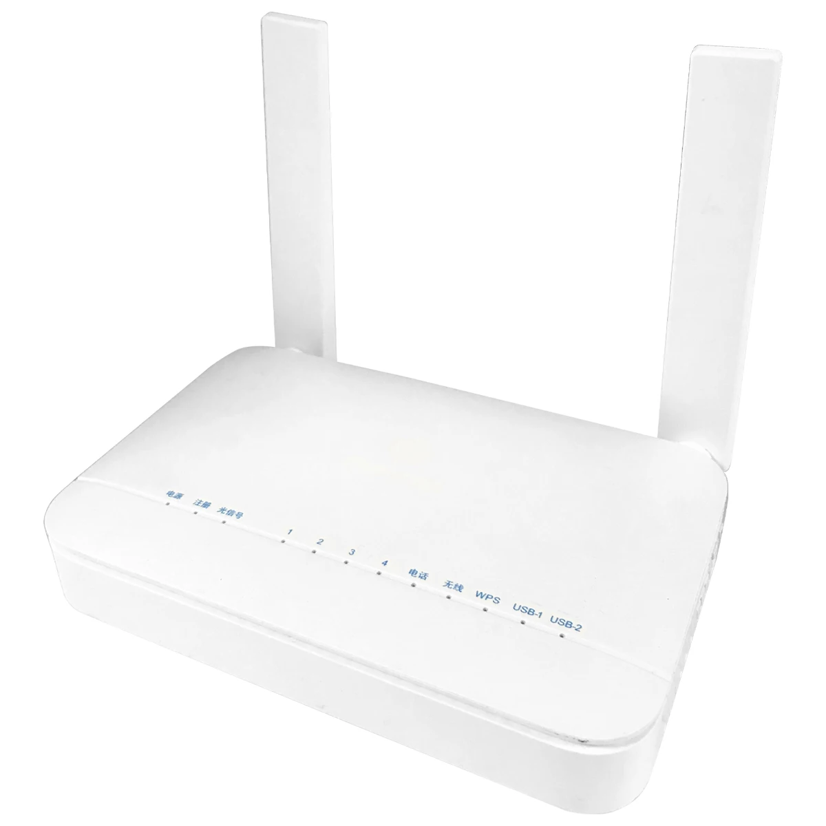 Imagem -03 - Gpon Onu Dual Band Wifi 5dbi Antena 2.4g 5g ac Wifi 4ge Lan Port Fibra Modem Versão Chinesa F6610m