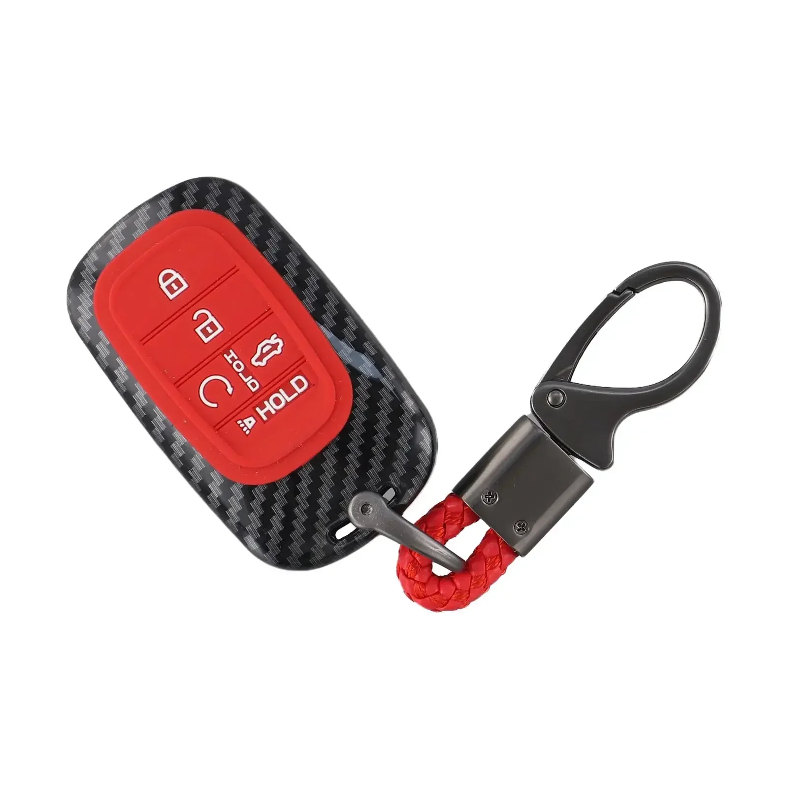 5 Button Key Case As The Picture Shows Remote Key Protection Environmentally Friendly Material For Everyday Use