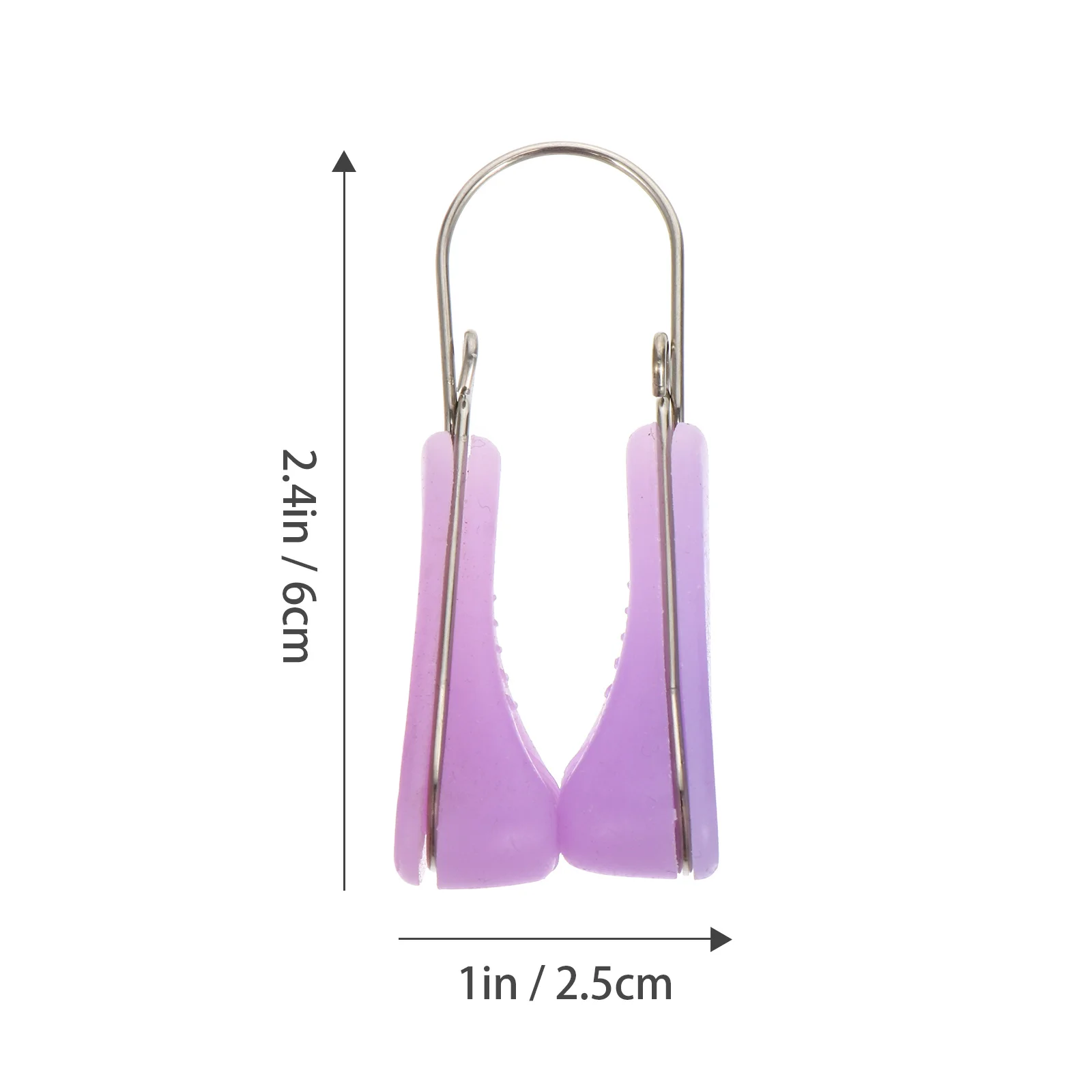 3 قطعة مقاطع رفع سيليكون لتعزيز الجسر قسط الجمال حتى للتنحيف أدوات استقامة الأنف دائم الأنف المسطح #5