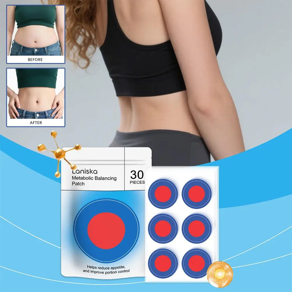 30Pcs Body Care Patches Body Shaping Patches Weight Loss Slimming Patches Suppressing Appetite For Women Weight Management Tools - view 2