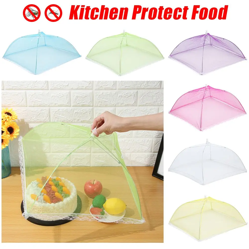 

Colors Prevent Flies Kitchen Storage Anti Flying Insects Food Shade Kitchen Protect Food Vegetables Hood Fruits Casing