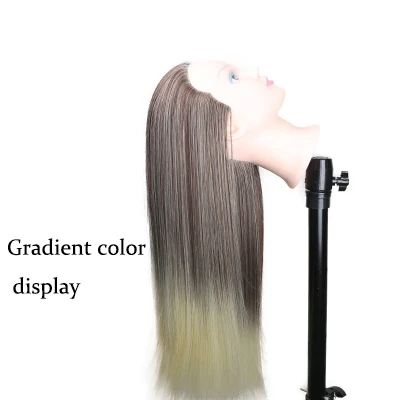 SHARONDS new colorful wig head doll disc haircut styling practice weaving model head haircut practice special head model