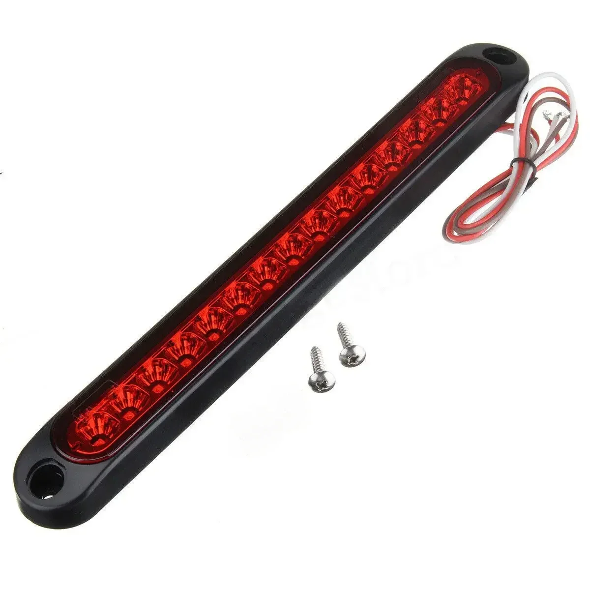 15LED Trailer Truck Caravan LED Rear Tail Light UTE Stop Brake Tail Reverse Light Ultra-Slim 12V 24V Yellow White Red