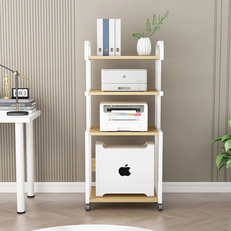 

Desktop computer host rack Shelf removable floor chassis Printer storage rack Host support Computer desk