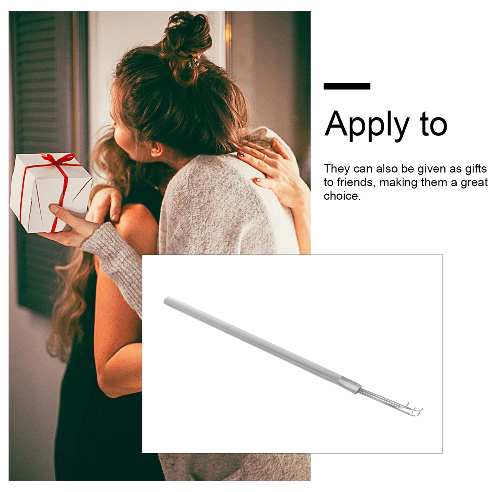 

2Pcs Metal Scoops Stainless Steel Wax Stainless Steel Earpicks Remover Tools Portable Ear Cleaning Efficient Practical