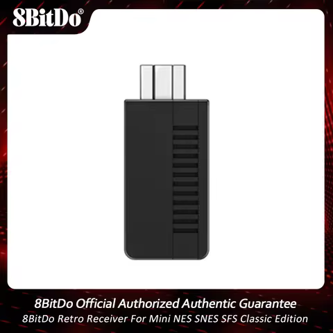 8BitDo Retro Receiver For Mini NES SNES SFS Classic Edition for PS3 PS4 Wii U Pro Game Controller Bluetooth-compatible Adapter