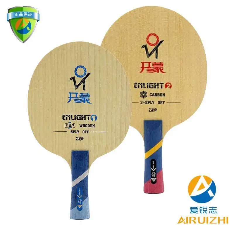 

Friendship 729 Kaimeng Pure Wood Carbon Table Tennis Racket with Thin Handle Board for Children's Training