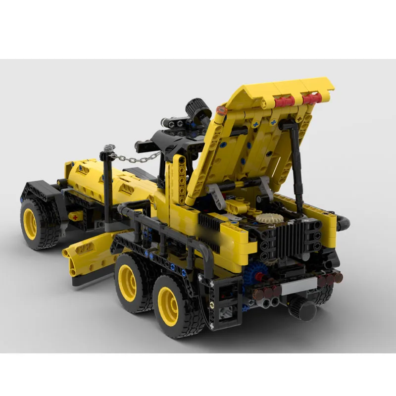 

Новая модель сельскохозяйственного трактора-грейдера MOC-244146, конструктор из 835 деталей, креативный подарок на день рождения для мальчиков и детей