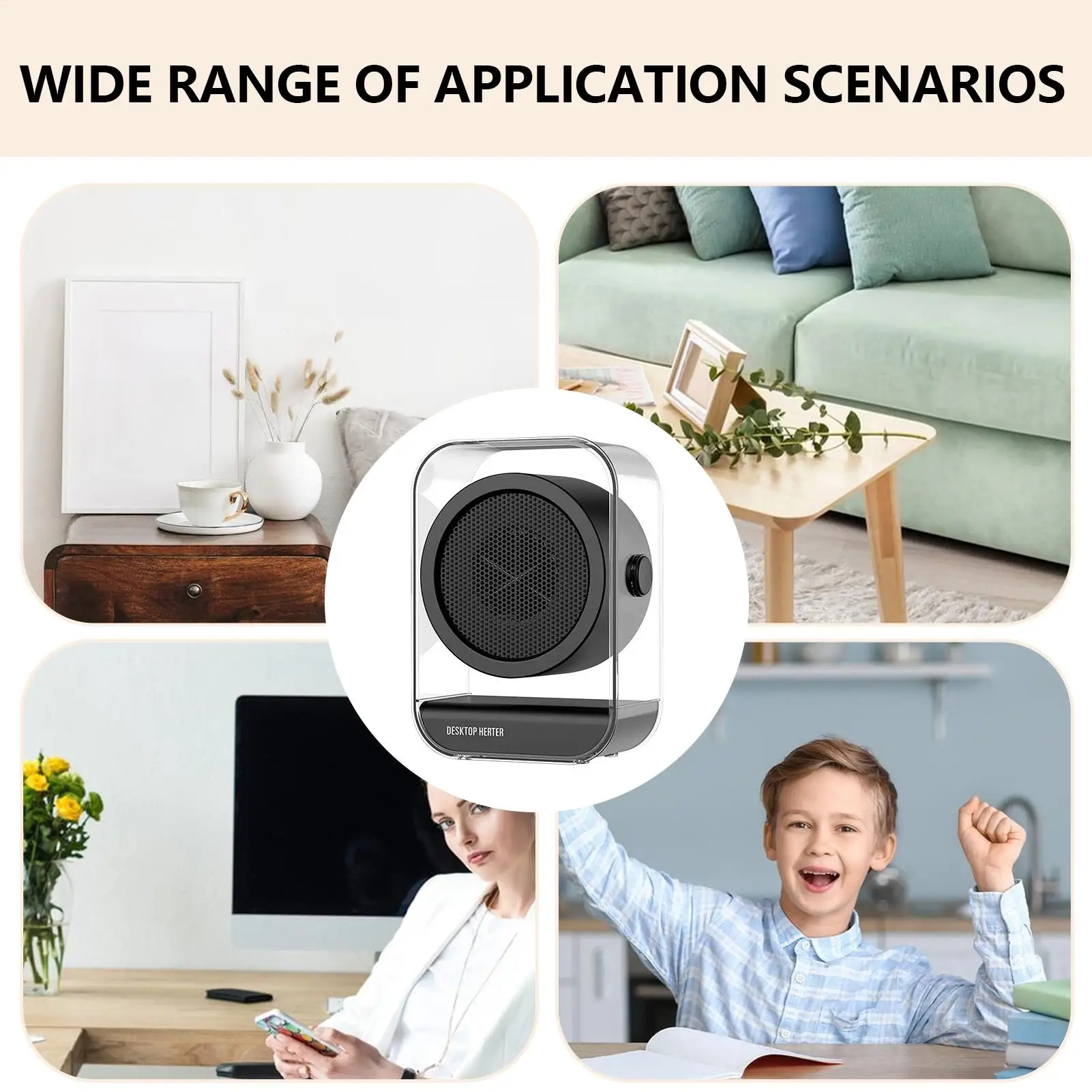 

Портативный обогреватель для офиса, быстрый нагрев, многоуровневые электрические зимние принадлежности, небольшой обогреватель для офиса, настольной комнаты, дома