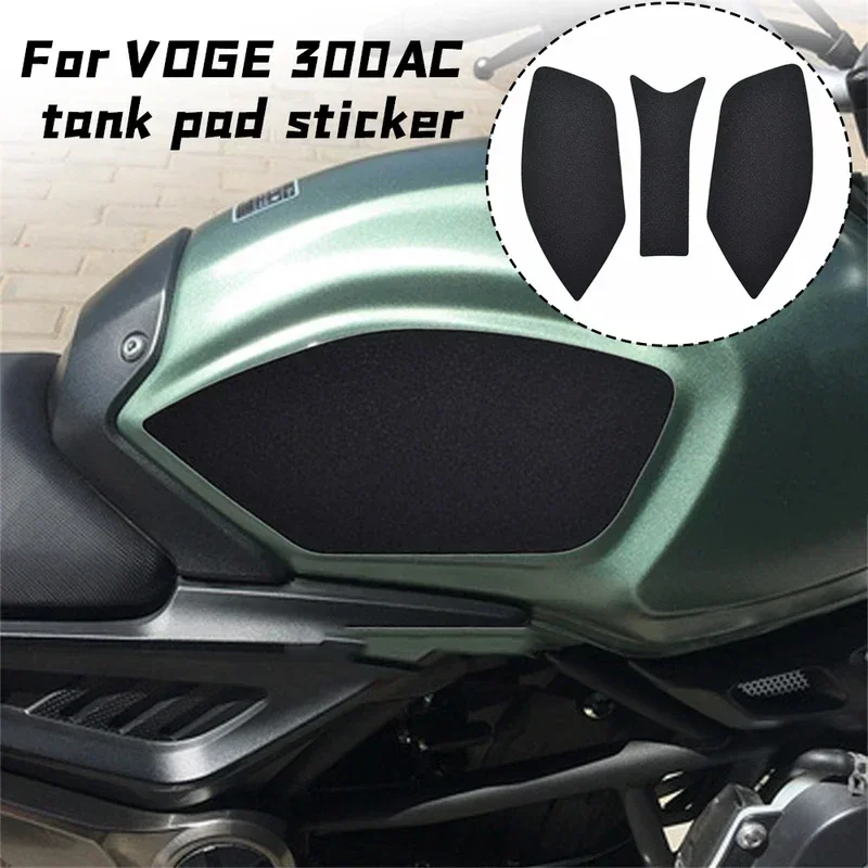 

For Loncin Voge 300ac new motorcycle anti slip fuel oil tank pad protector side knee grip sticker decal pads 300 AC 2021-2023