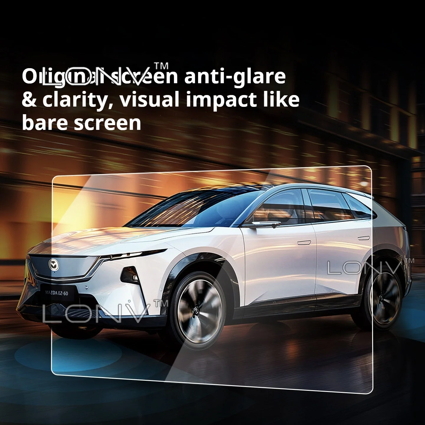 For Mazda CX-6e EZ-60 2026 2025 2027 Car Tempered Glass Screen Protector Car Infotainment Navigation Anti-scratch Accessories