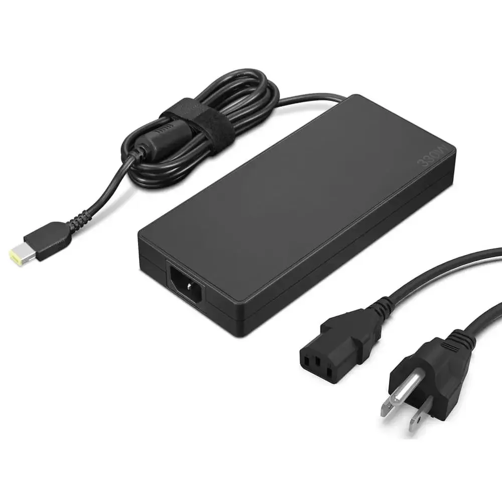 330W Slim Charger Lenovo Legion Gaming Laptop 20V 16.5A AC Power Adapter with Lenovo Slim Tip Connector 330 Watt Power Supply