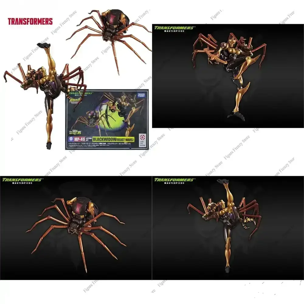 

Special Offer New Original Transformers Masterpiece MP-46 Black Widow Beast Wars Action Figure for Children Toy Gift