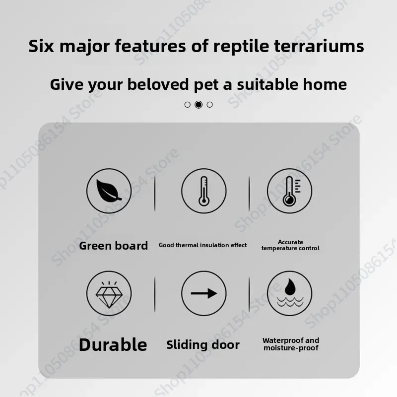 Pet Paradise Climbing Pet Supplies Climbing Pet Keeping Box Tortoise Lizard Snake Thermostat