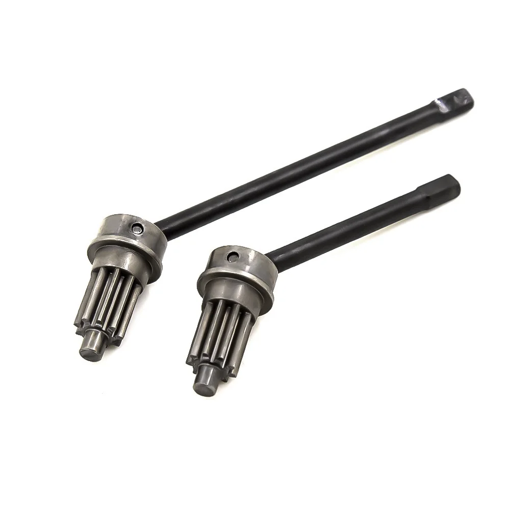 

A42F 2 шт. стальной приводной вал передней оси CVD для 1/10 RC гусеничного автомобиля TRAXXAS TRX4 TRX-4 TRX6, обновленные детали, аксессуары