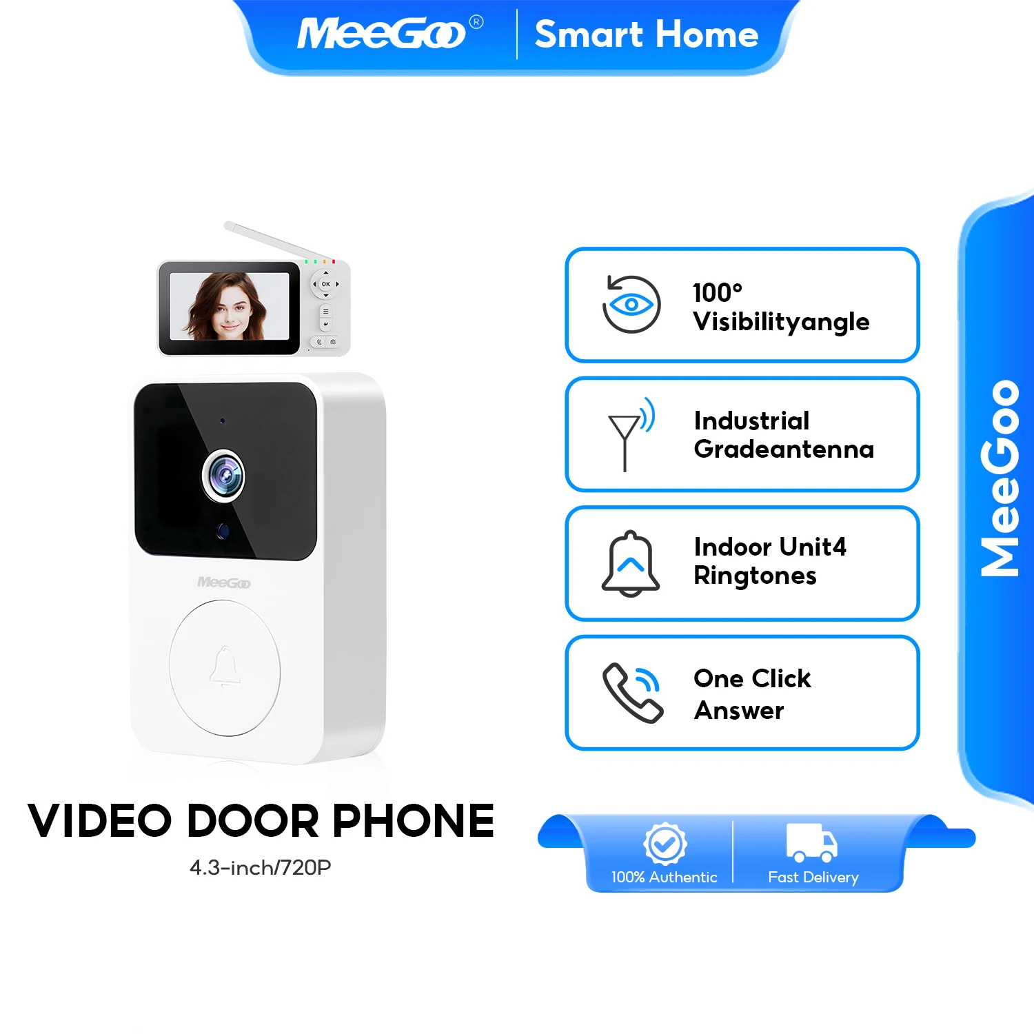 meegoo-m17-wireless-video-doorbell-43-screen-720p-300m-range-8-ringtones-64gb-tf-two-way-intercom-infrared-night-vision