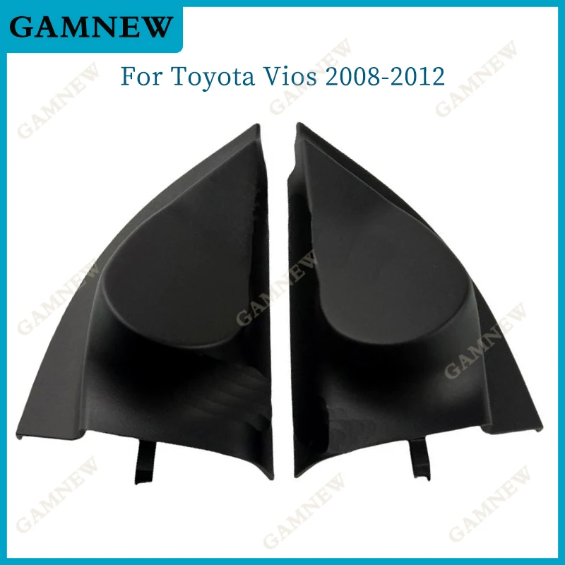 

2PCS For Toyota Vios 2008-2012 Car Tweeter Refitting Audio Door Angle Gum Speaker Cover Boxes Mounts