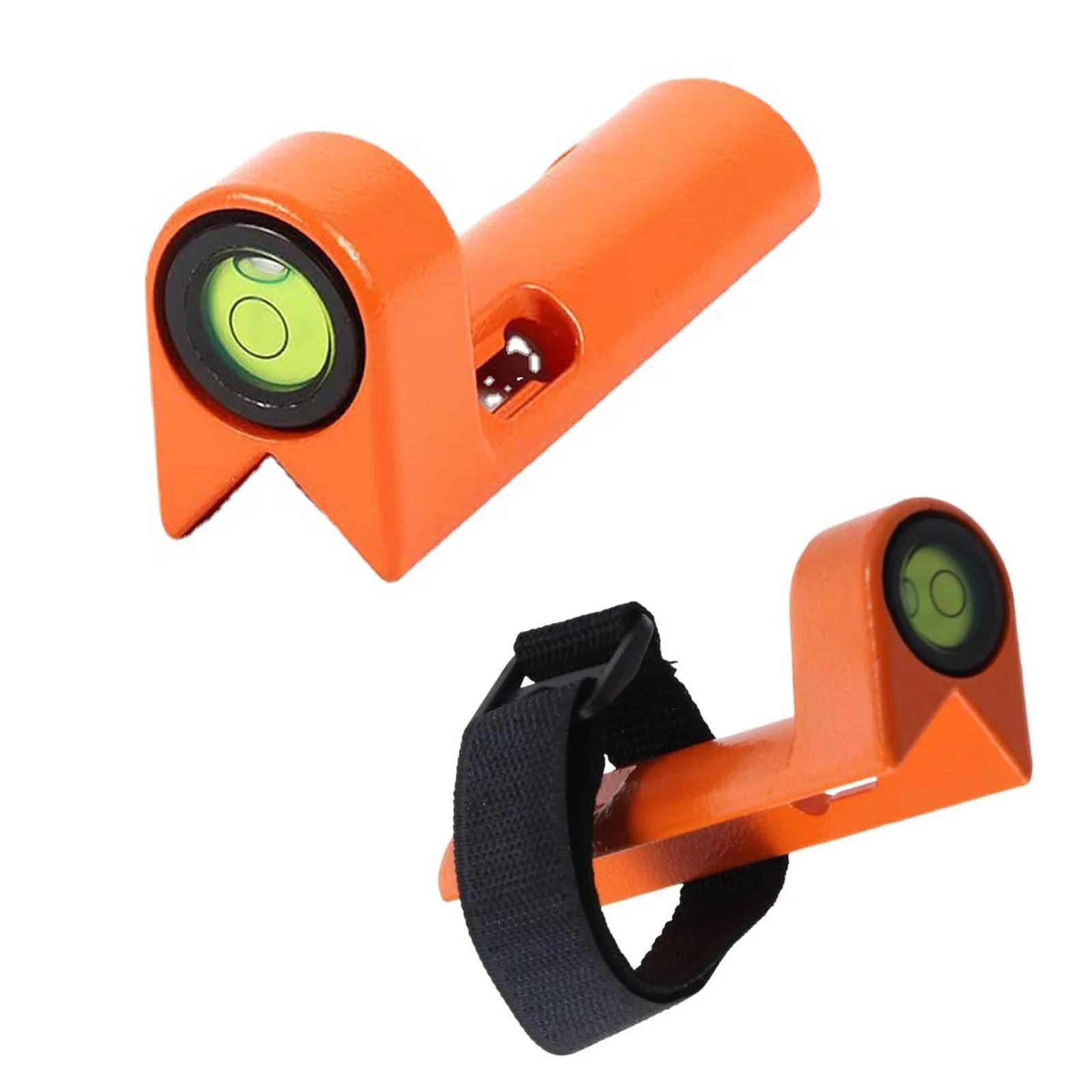 90-Degree Right Angle Level Bubble For Grade Rod And Centering Pole With Adjustable Vial Large Diameter For Accurate-Alignment