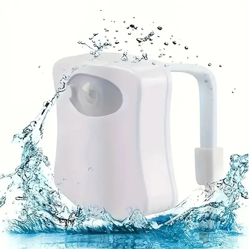 أضواء استشعار الحركة، أضواء ليلية LED لاسلكية، أضواء ملونة RGB 8/16، أضواء الحمام المحيطة، أجهزة استشعار الألوان، أضواء ليلية LED #5